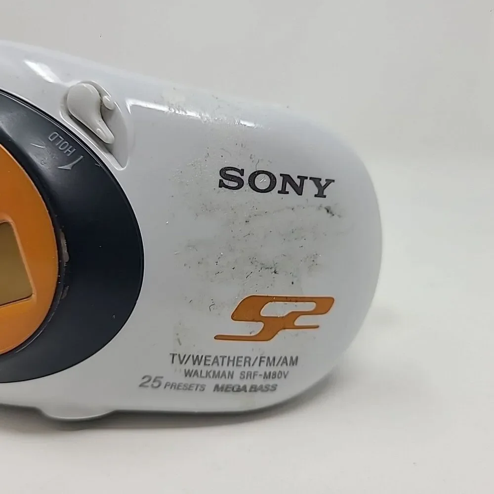 Sony S2 Walkman Sports Digital Radio TV Weather FM-AM SRF-M80V Band Tested